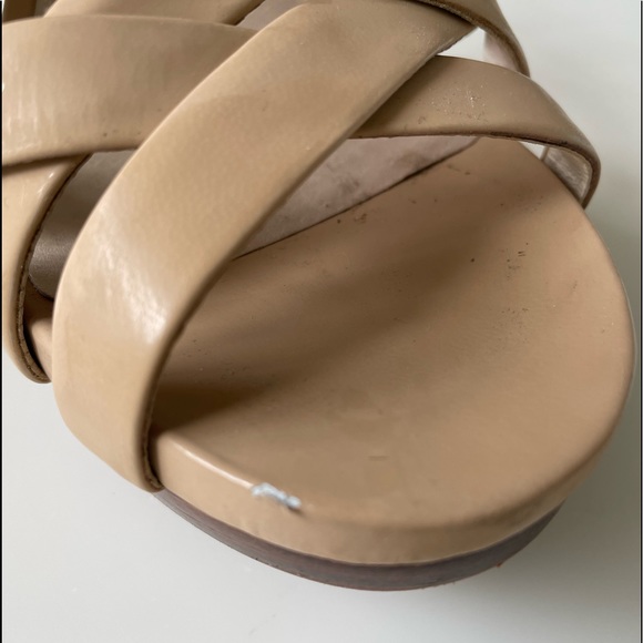 MICHAEL KORS NUDE KELI SANDAL SIZE 7.5 M - Picture 7 of 9